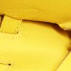 Hermès  Kelly 25 cm handbag  in yellow Lime epsom leather - Detail D5 thumbnail