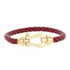 Fred Force 10 large model bracelet in pink gold and stainless steel - 00pp thumbnail