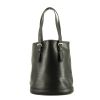 Louis Vuitton Bucket handbag  in black epi leather - 360 thumbnail