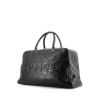 Bolsa de viaje Chanel Cambon en cuero acolchado negro - 00pp thumbnail
