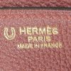 Borsa Hermès  Birkin 30 cm in pelle togo bordeaux - Detail D3 thumbnail