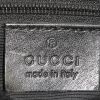 Gucci Jackie vintage handbag  in grey monogram canvas  and black leather - Detail D3 thumbnail