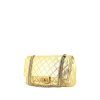 Bolso de mano Chanel 2.55 en cuero acolchado dorado - 00pp thumbnail