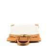 Hermès Birkin 35 cm handbag  in beige canvas  and natural leather - 360 Front thumbnail