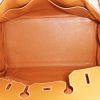 Hermès Birkin 35 cm handbag  in beige canvas  and natural leather - Detail D2 thumbnail