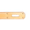 Borsa Hermès Birkin 35 cm in tela beige e pelle naturale - Detail D4 thumbnail
