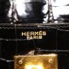 Borsa Hermès  Kelly 32 cm in coccodrillo marino nero - Detail D4 thumbnail