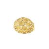 Vintage 1980's boule ring in yellow gold - 00pp thumbnail