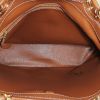 Hermès  shopping bag  in gold epsom leather - Detail D2 thumbnail