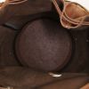 Hermès  Mangeoire shoulder bag  in gold box leather - Detail D2 thumbnail