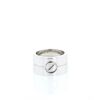 Cartier Love large model ring in white gold - 360 thumbnail