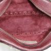 Valentino Garavani Rockstud Camera shoulder bag  in burgundy leather - Detail D2 thumbnail