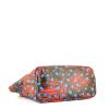 Shopping bag Louis Vuitton Neverfull modello medio  in tela e pelle marrone - Detail D4 thumbnail
