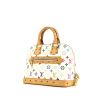 Louis Vuitton Alma small model handbag in multicolor and white monogram canvas and natural leather - 00pp thumbnail