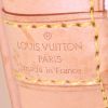 Borsa Louis Vuitton Alma in tela monogram multicolore bianca e pelle naturale - Detail D3 thumbnail