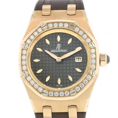 Orologio Audemars Piguet Lady Royal Oak Offshore in oro rosa Ref :  H37035 Circa  2012
