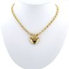Collar Chaumet Lien modelo grande de oro amarillo y diamantes - 360 thumbnail
