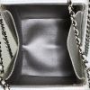 Chanel  Editions Limitées clutch Lait de coco in silver leather - Detail D3 thumbnail