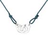 Dinh Van Menottes R20 necklace in silver - 00pp thumbnail