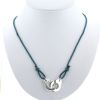 Dinh Van Menottes R20 necklace in silver - 360 thumbnail