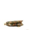Bolso de mano Dior Saddle en piel de pitón degradado marrón y verde - Detail D5 thumbnail
