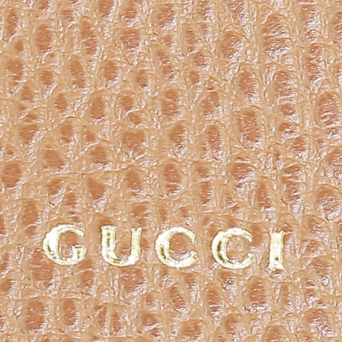 Gucci 1955 Horsebit mini shoulder bag in monogram denim canvas and brown leather - Detail D4