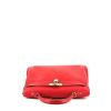 Bolso de mano Hermès  Kelly 35 cm en cuero epsom rojo - 360 Front thumbnail