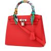 Hermès  Kelly 25 cm handbag  in red epsom leather - 00pp thumbnail
