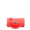 Borsa Hermès  Kelly 25 cm in pelle Epsom rossa - 360 Front thumbnail