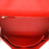 Hermès  Kelly 25 cm handbag  in red epsom leather - Detail D3 thumbnail