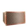 Louis Vuitton  Malle trunk  monogram canvas  and brown lozine (vulcanised fibre) - Detail D4 thumbnail