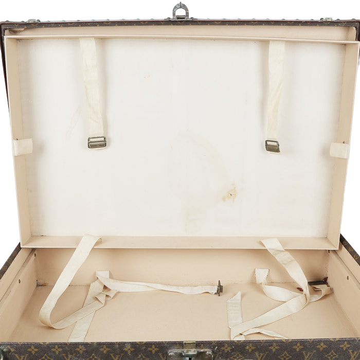 Valigia Louis Vuitton  Valise in tela monogram marrone e losine - Detail D3