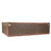 Louis Vuitton  Valise suitcase  in brown monogram canvas  and lozine (vulcanised fibre) - Detail D5 thumbnail