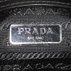Prada Nylon shoulder bag  in black canvas  and black leather - Detail D3 thumbnail