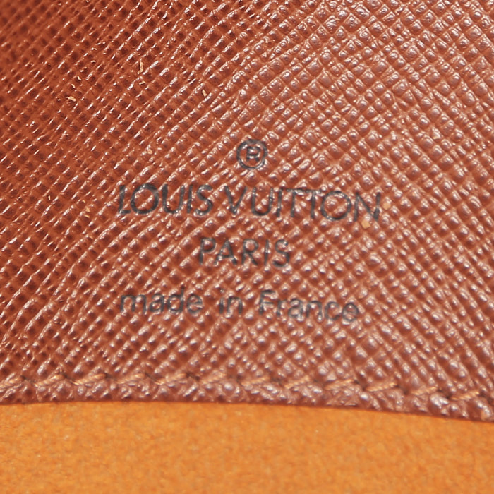 Borsa bisaccia Louis Vuitton Musette Salsa in tela monogram e pelle naturale - Detail D3