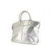 Louis Vuitton Lockit large model  handbag  in silver leather - 00pp thumbnail