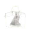 Louis Vuitton Lockit large model  handbag  in silver leather - 360 thumbnail