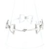 Hermès Mors bracelet in silver - 360 thumbnail