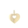 Colgante Poiray Coeur Secret modelo mediano de oro amarillo y diamantes - 360 thumbnail