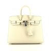 Hermès Birkin 25 cm handbag  in Craie epsom leather - 360 thumbnail