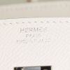 Hermès Birkin 25 cm handbag  in Craie epsom leather - Detail D4 thumbnail