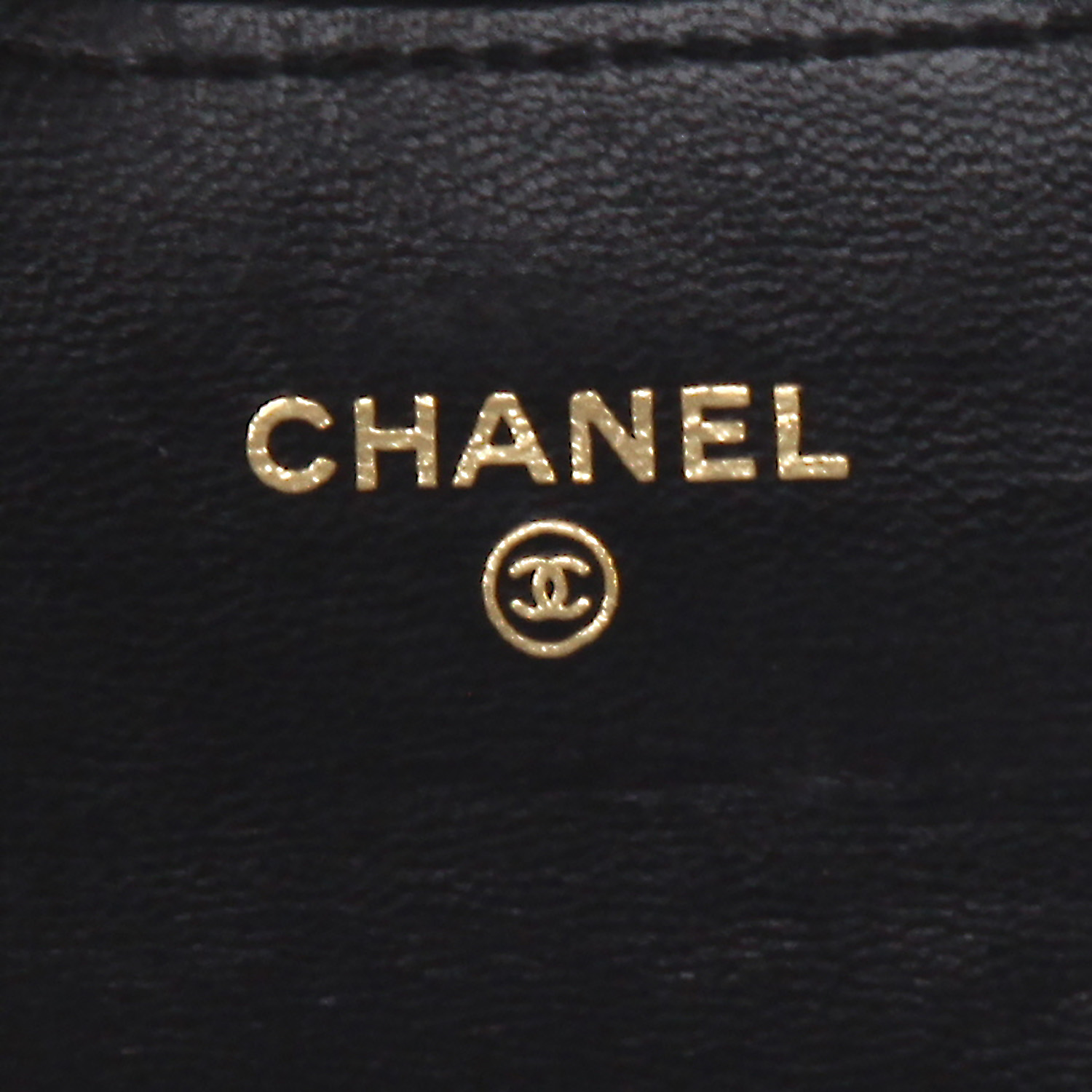 Chanel  Timeless wallet  in black quilted leather - Detail D9