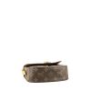 Louis Vuitton Saint Cloud shoulder bag  in brown monogram canvas  and natural leather - Detail D4 thumbnail