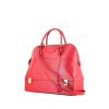 Hermès Macpherson handbag  in red Courchevel leather - 00pp thumbnail
