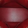 Hermès Macpherson handbag  in red Courchevel leather - Detail D3 thumbnail