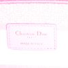 Bolso de mano Dior  Lady D-Lite en lona rosa - Detail D4 thumbnail