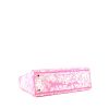 Bolso de mano Dior  Lady D-Lite en lona rosa - Detail D5 thumbnail