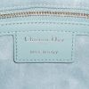 Bolso bandolera Dior Caro modelo pequeño  en cuero azul - Detail D4 thumbnail