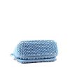Dior Caro small model  shoulder bag  in blue purse - Detail D5 thumbnail