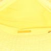 Chanel 19 shoulder bag  in yellow tweed - Detail D3 thumbnail